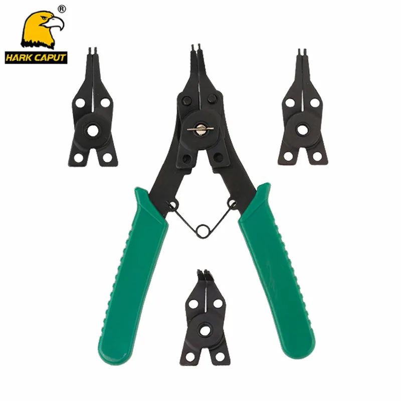 

4 in 1 Circlip Pliers Flexible Head Snap Ring Pliers Combination Pliers Retaining Clip Multitool Hand Tools