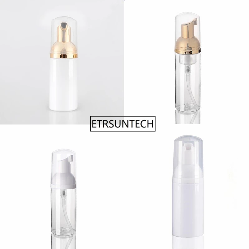 

100pcs 30ml 50ml Empty PET Foam Pump Bottle Facial Scrub Cleanser Cream Shampoo Soap Dispenser Mousse Bottles F3071