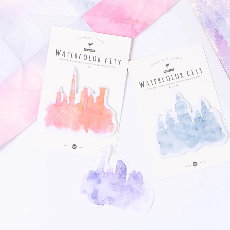 Милые 1 шт. (30 листов) Креативные могут оторвать удобные наклейки бумажные