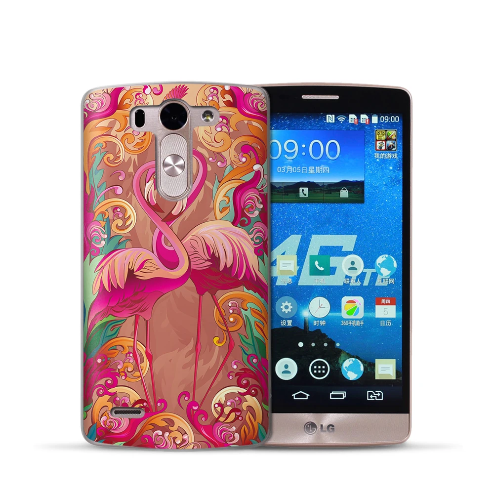 Чехол для телефона с изображением фламинго LG G4 G5 G6 X Power 2 Screen Q6 Q8 K4 K7 K8 K10 2017 милые