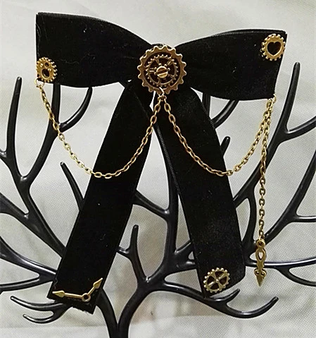 Галстук-бабочка в стиле стимпанк галстук-бабочка индастриал викторианской