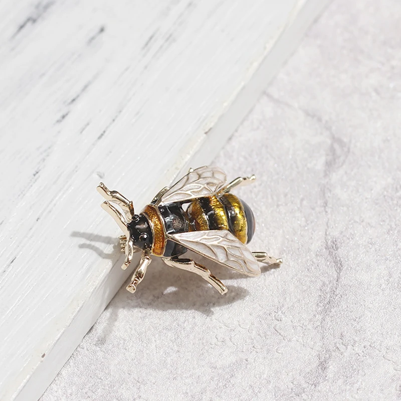 Симпатичная брошь в виде насекомого шмеля для детей девочек женщин на день