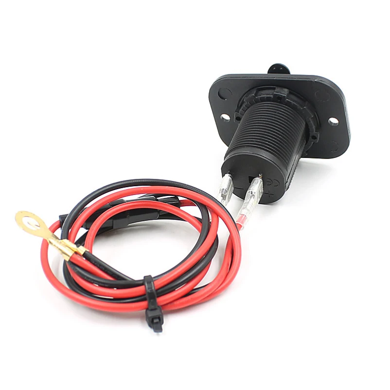 2019 12V розетка 2.1A на 2-портный Dual Порты USB Батарея Зарядное устройство зарядки