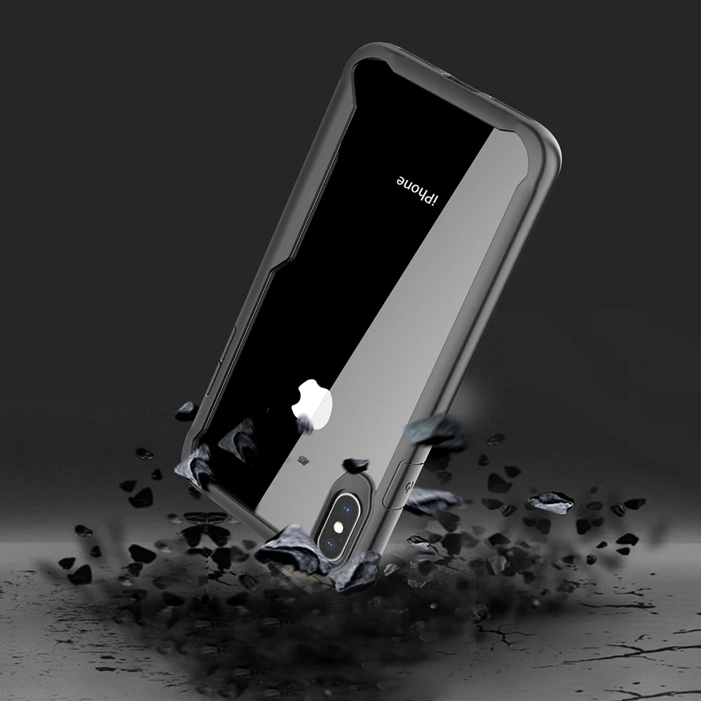For iPhone 7 8 6 6s 5s SE Case Transparent Shockproof Cover X XS Plus Coque 9 7Plus 8Plus Fundas |