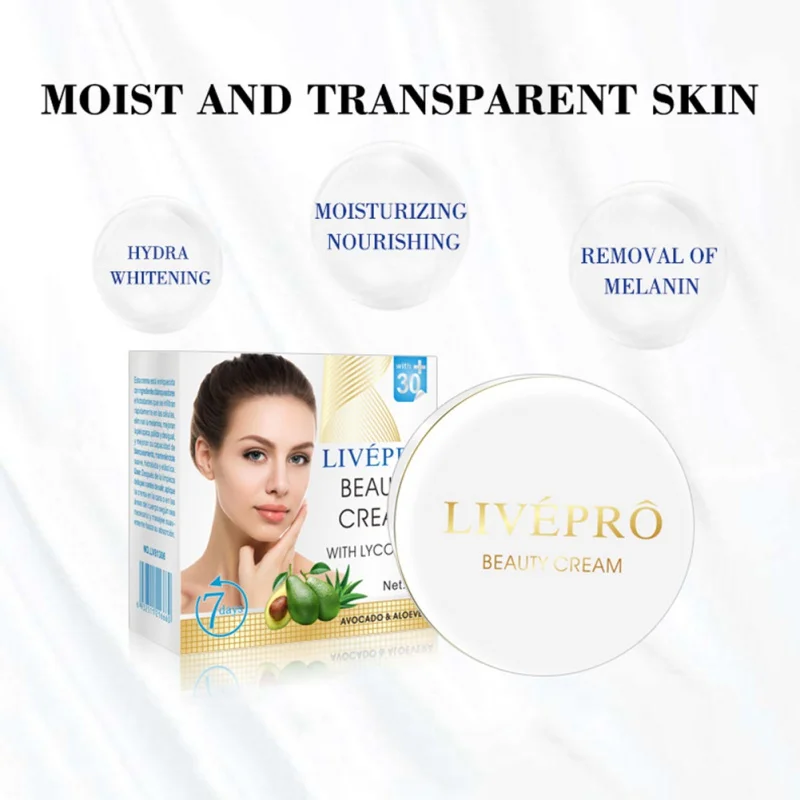 Увлажняющий крем для лица с конским маслом жирной кожи против веснушек