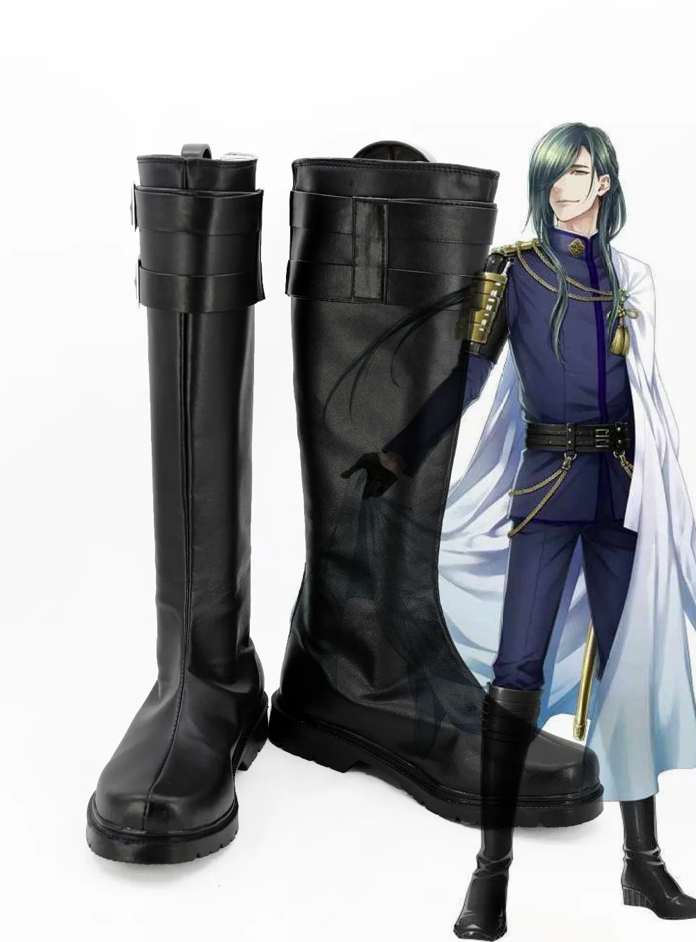 Touken Ranbu Online Nikkari Aoe Cosplay Shoes Boots