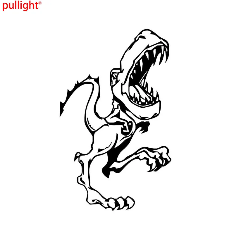 

11.7*19CM Baby Dinosaur Funny Bumper Car Stickers Waterproof Vinyl Animals Decal Accessories