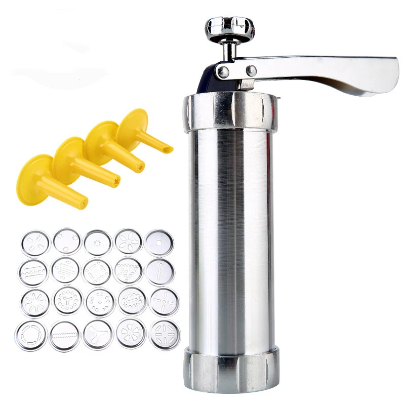 Пресс для печенья насадки с узорами 20 моделей пресс инструмент готовки