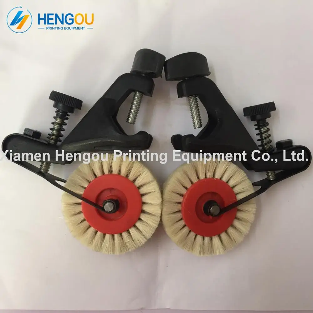 1 пара H0680 Бесплатная доставка Hengoucn SM74 щетка колесо в сборе для бумаги CD74 печатная