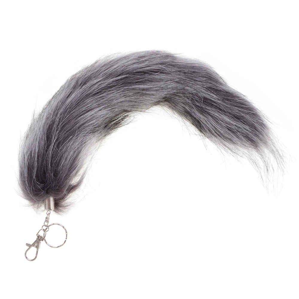 38cm Women Comfortable Soft Faux Fur Tail Keychain Anal Sex Toys |