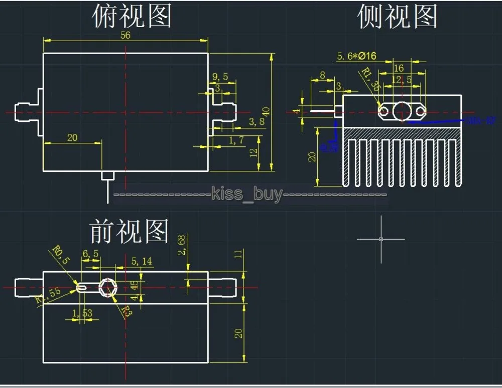 20 мГц-500 мГц 1 Вт усилитель HF FM УКВ передатчик широкополосный мощности модуль |