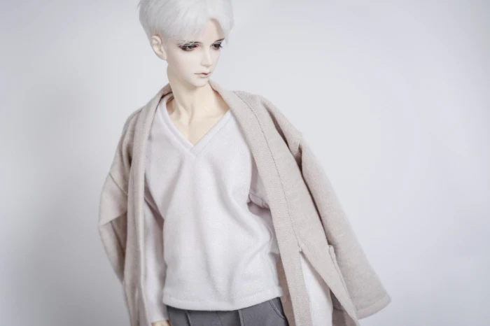 BJD Кукла Одежда земля цвет имитация ремня вязаный кардиган блузка 1/4 1/3 SSDF POPO68 аксессуары для куклы