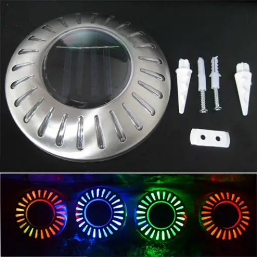 구매 10 개/몫 솔 라 잔디 조명 통로 가로 정원 울타리 정원 계단 단계 조명에 대 한 지상 도로 갑판 조명