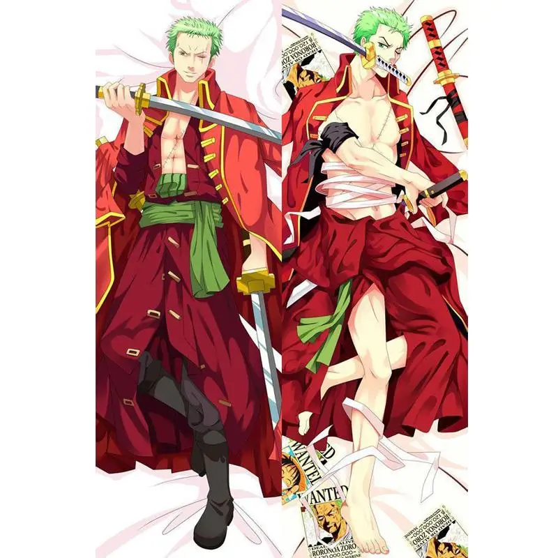 BL мужские японские персонажи Аниме ONE PIECE Roronoa Zoro Throw Otaku Dakimakura подарки постельные