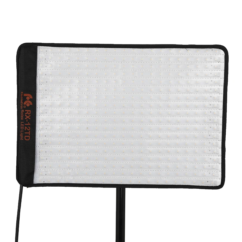 Falcon Eyes Portable 50W Roll flex LED MAT 280pcs светодиодный Waterproof Flexible Photo Light RX 12TD with Diffuser