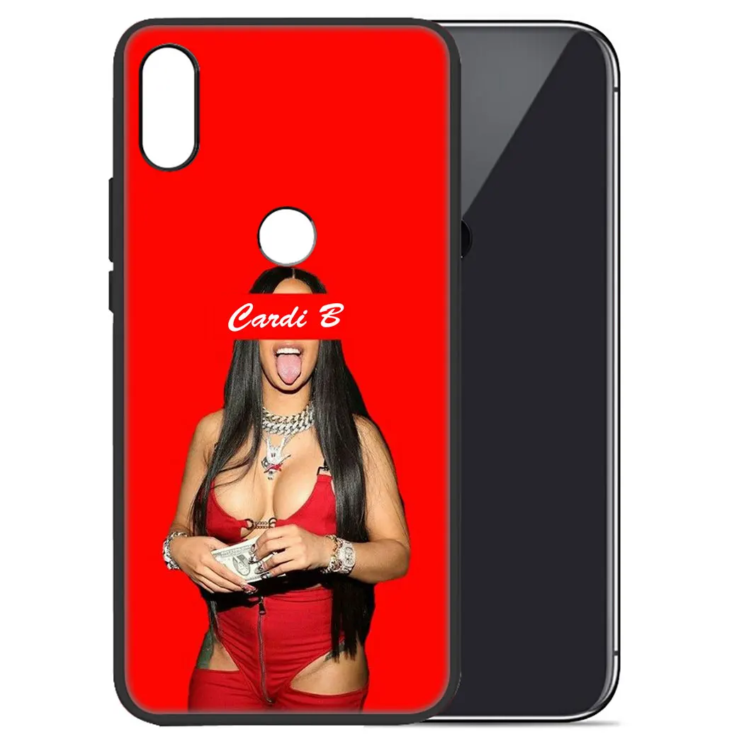 Мягкий чехол IYICAO Rap Singer Cardi B для телефона Xiaomi Redmi Go Note 5 6 7 Pro 5A Prime 4 4X |