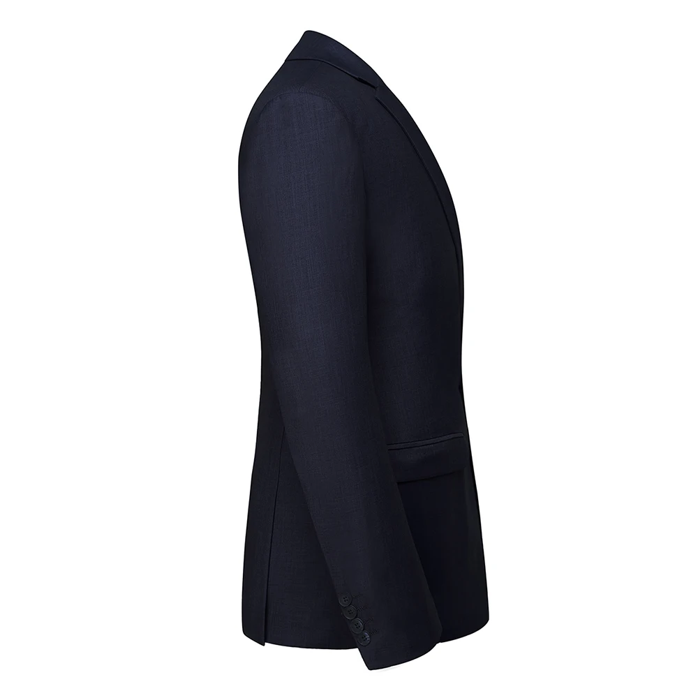 YUNCLOS деловой мужской костюм куртка свадебное платье-пиджак и брюки Slim Fit морские блейзеры мужской костюм Пиджаки Куртки