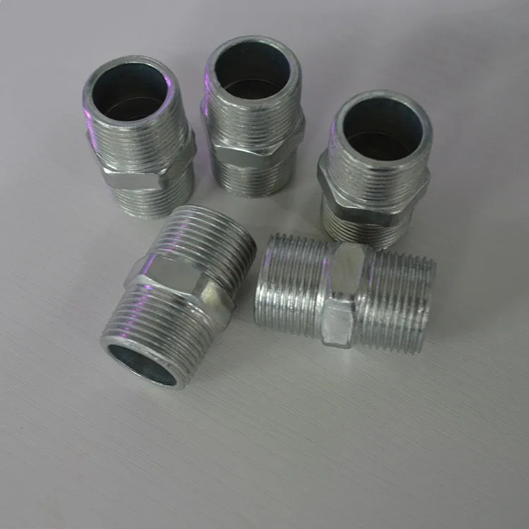 10 шт./лот G3/4 &quotFemale-G3/4&quot Мужской равный ниппель BS стандартная резьба фурнитура