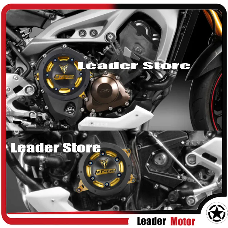 Для YAMAHA MT-09- MT-09 Tracer- аксессуары для мотоциклов двигатели для автомобиля статора Крышка двигатели для автомобиля защитная крышка