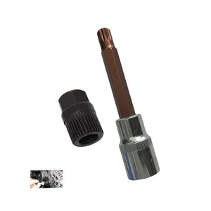 M10 шкив генератора с 33 зубьями инструмент генератор шкив центр болт для удаления гнезда