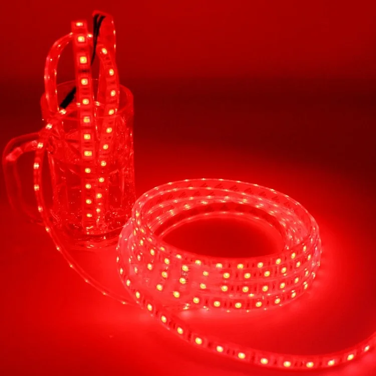 12 V 5 M 5054 120 светодиодный s/m Светодиодные ленты RGB Водонепроницаемый IP67 IP68 световая лента Светодиодные ленты под кабинетное освещение жестко освещение в бассейне
