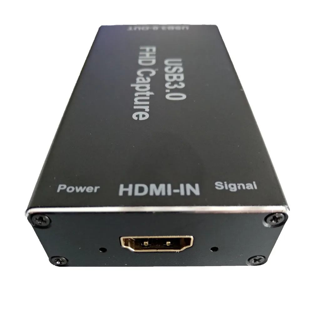 USB3.0 карта видеозахвата VC30 1080P 60FPS HDMI to USB3.0 видеозахвата игра потоковая прямая трансляция Windows Linux IOS