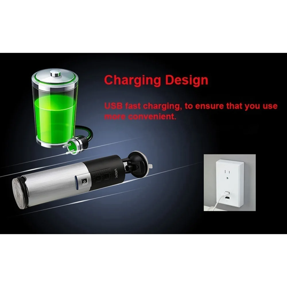 Мужской Полностью Автоматический мастурбатор с зарядкой от USB карманная киска