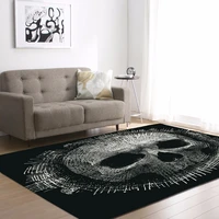 personality skull 3d carpet living room bedroom kitchen rugs carpets flannel velvet memory foam floor area rug play game mats