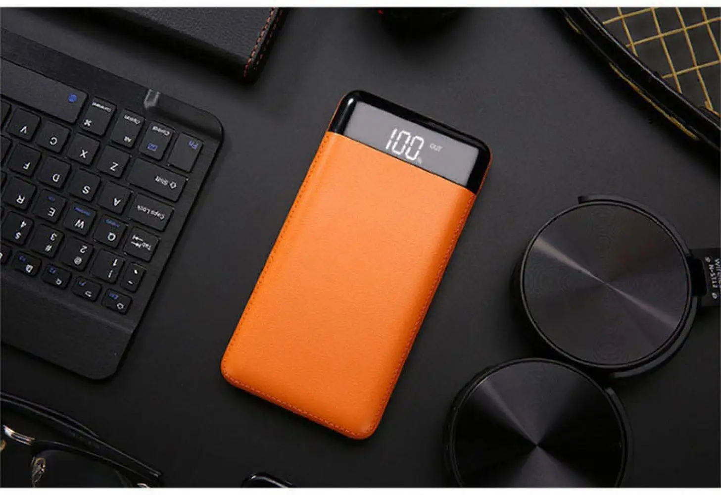 20000 mAh Мощность Bank внешняя Батарея Мощность Bank 2 USB ЖК-дисплей Дисплей Мощность банк Портативный мобильного телефона Зарядное устройство для Xiaomi Mi iphone7
