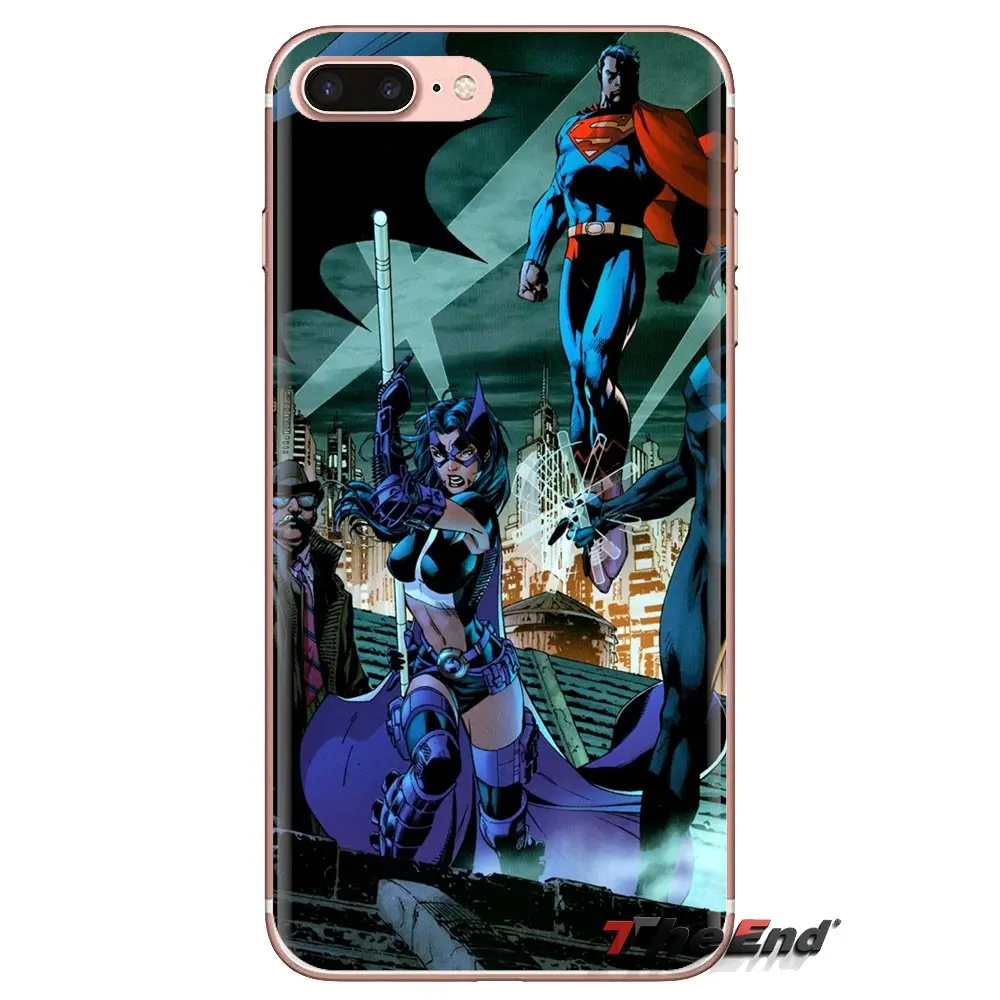 Прозрачные мягкие чехлы для Samsung Galaxy J1 J2 J3 J4 J5 J6 J7 J8 Plus 2018 Prime 2015 2016 2017 Batwoman обои |