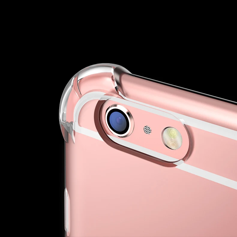 Ударопрочный Мягкий силиконовый чехол Kerzzil для iPhone X XR XS Max прозрачные мягкие