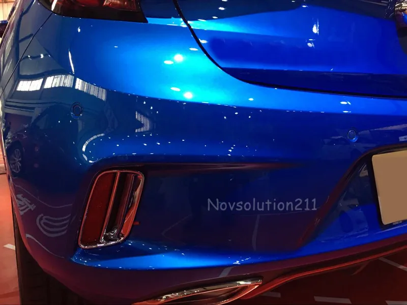 Для Opel Astra K хэтчбек 2016 2017 ABS пластик задний противотуманный фонарь украшение