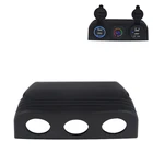 Автомобильное зарядное устройство, водонепроницаемая палатка с USB-вольтметром и прикуривателем