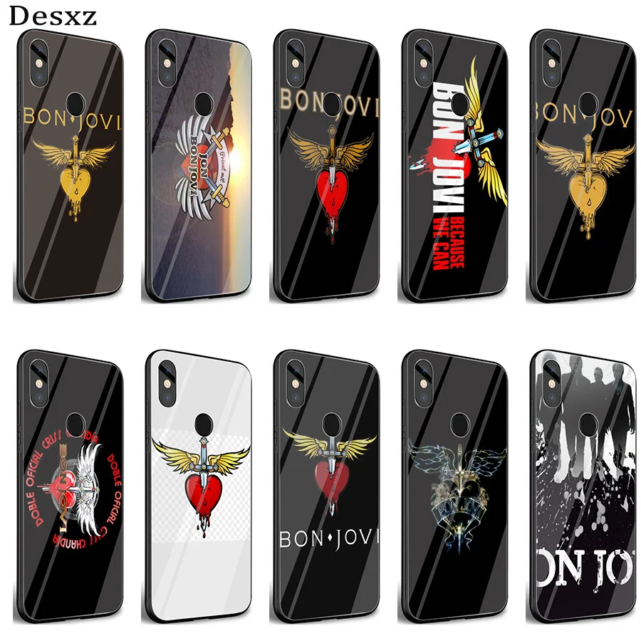 Чехол Desxz Bon Jovi Rock для Xiaomi 8 Lite A1 A2 9 Redmi Note 5 6 7 Pro 6A 4X Pocophone F1 Shell|Чехлы-накладки| |