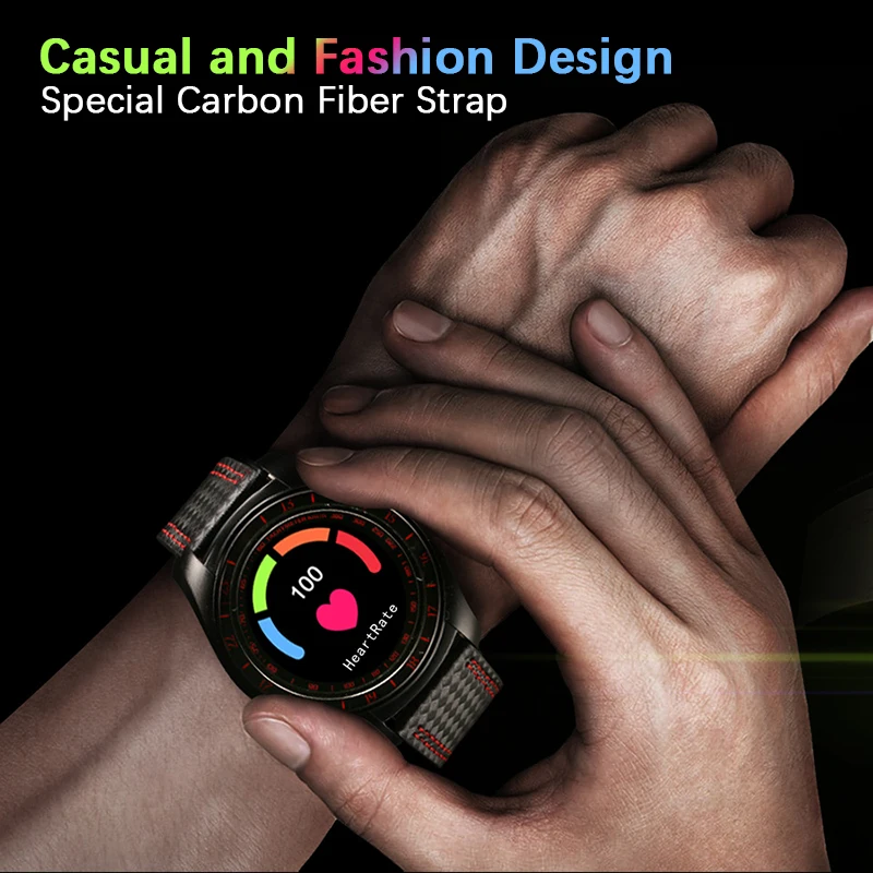 Мужские умные часы с камерой монитор сердечного ритма Bluetooth Smartwatch поддержка сим