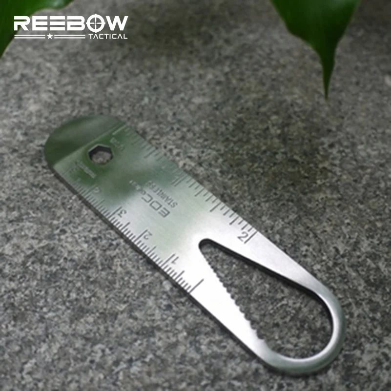 Reebow Тактический Открытый EDC карман Гаечные ключи правитель multi Инструменты