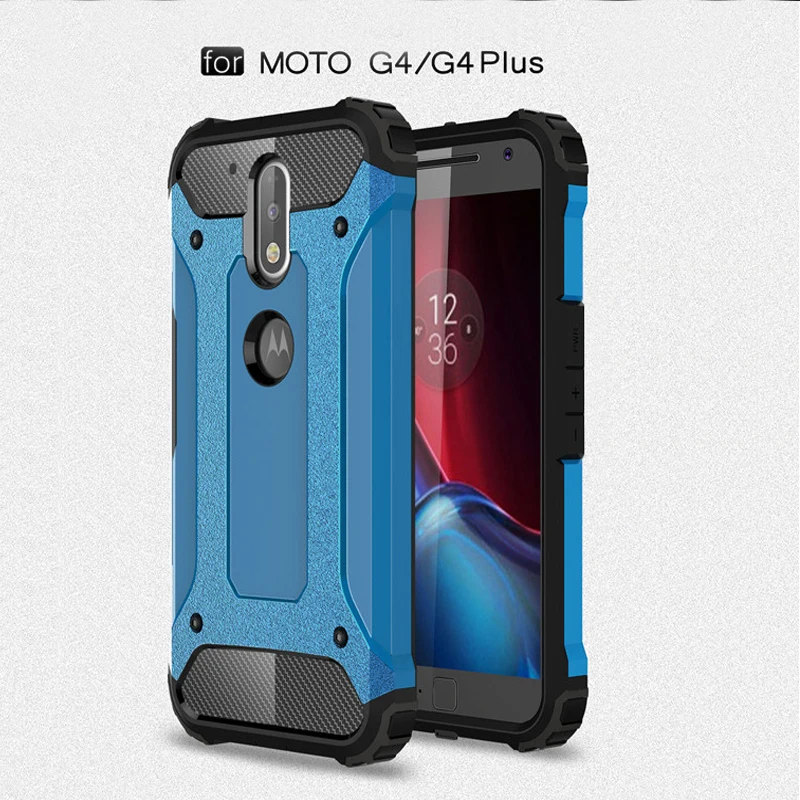 Прочный Гибридный противоударный защитный чехол для телефона Motorola Moto G4 Plus