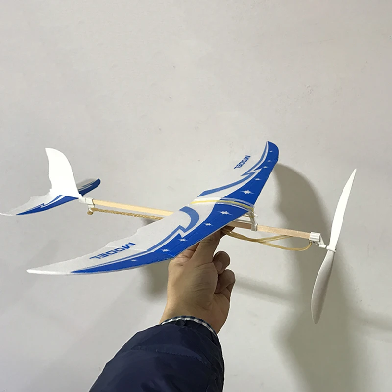 Бесплатная доставка Резиновая лента Thunderbird эластичный планер модель самолета