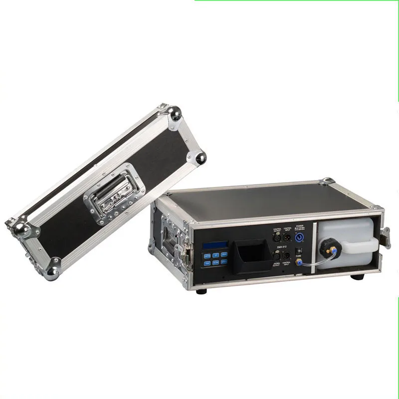 MEANGBA 1500 W кейс дымовая машина 3.5L для дым-машины для сценическое оборудование с туман жидкого чернила на водной основе DMX512 Управление фоггер