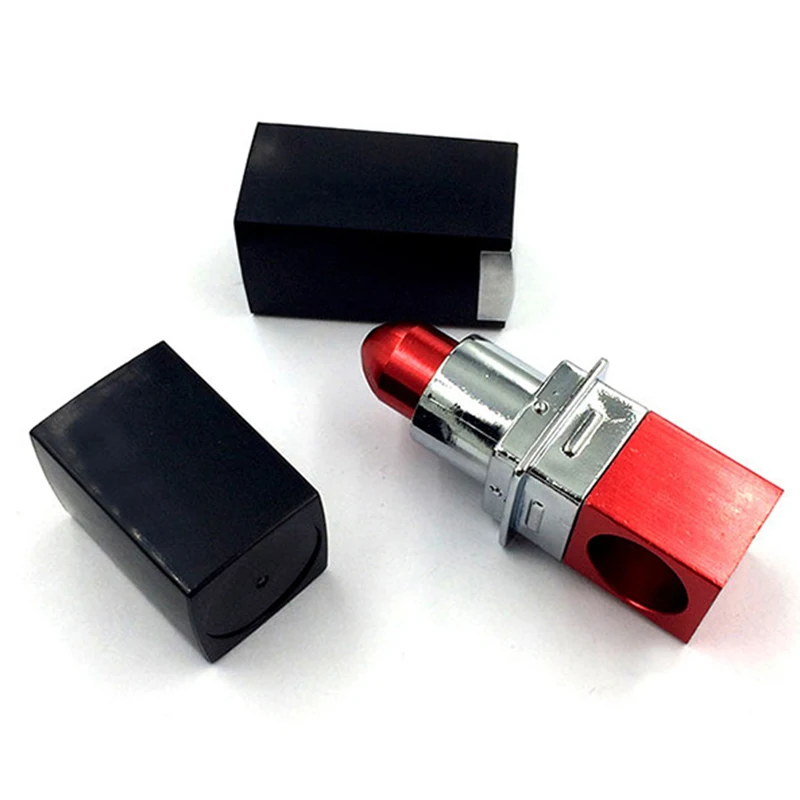 1 шт. помада портативные курительные трубки металлическая табачная трубка