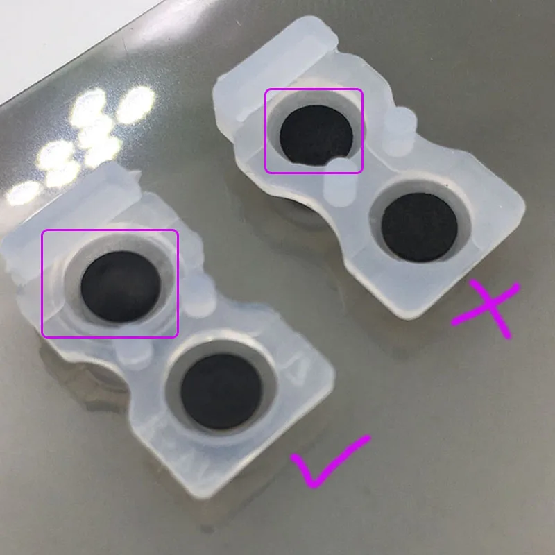 1 пара = 2 шт. JDS001 010 L2 R2 L1 R1 силиконовый Кондуктивный резиновый кнопки силиконовые