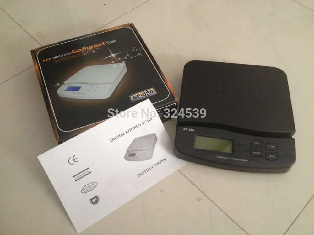 

NEW Digital 25kg x 1g 55lb Parcel Letter Postal Postage Weighing LCD Electronic Scales--FREE SHIPPING