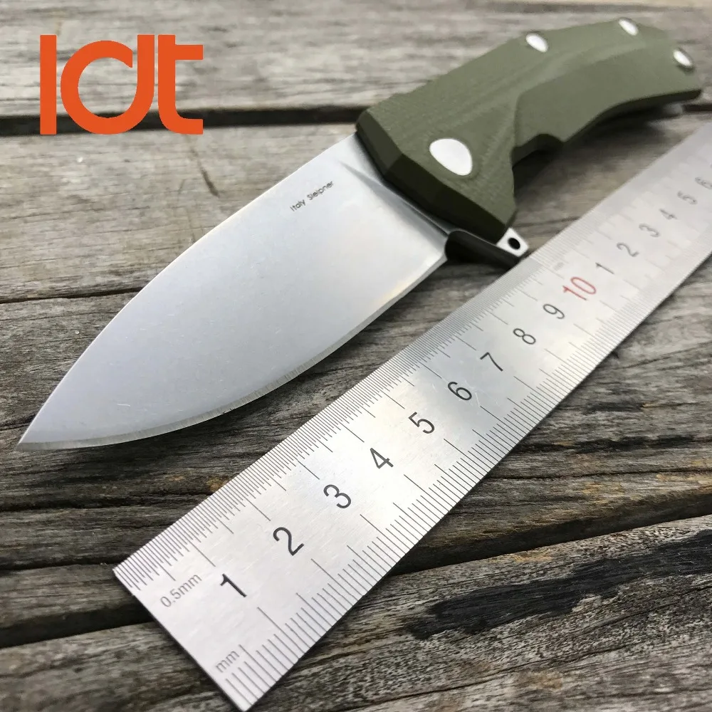 LDT KUR складные ножи клипса лезвие скольжения G10 ручка нож шариковый подшипник