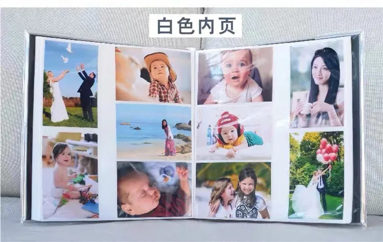Новинка 5 в 6 дюймов 600 Карманный фотоальбом Тип страницы для детей семейный
