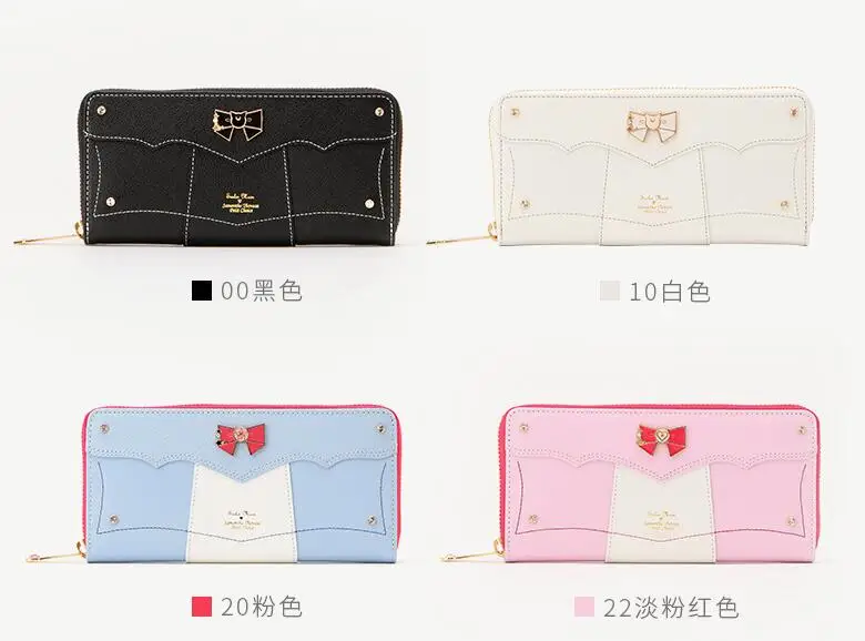 DHL 10 pieces Ladies Long Zipper Female Bag Women brand Leather kawaii Wallet Purse portefeuille