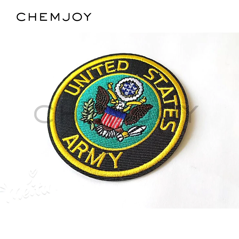 Военно-воздушные силы США, военные нашивки с вышивкой, железные нашивки для мужских курток, термопереводные Швейные Аппликации, военные значки, нашивки