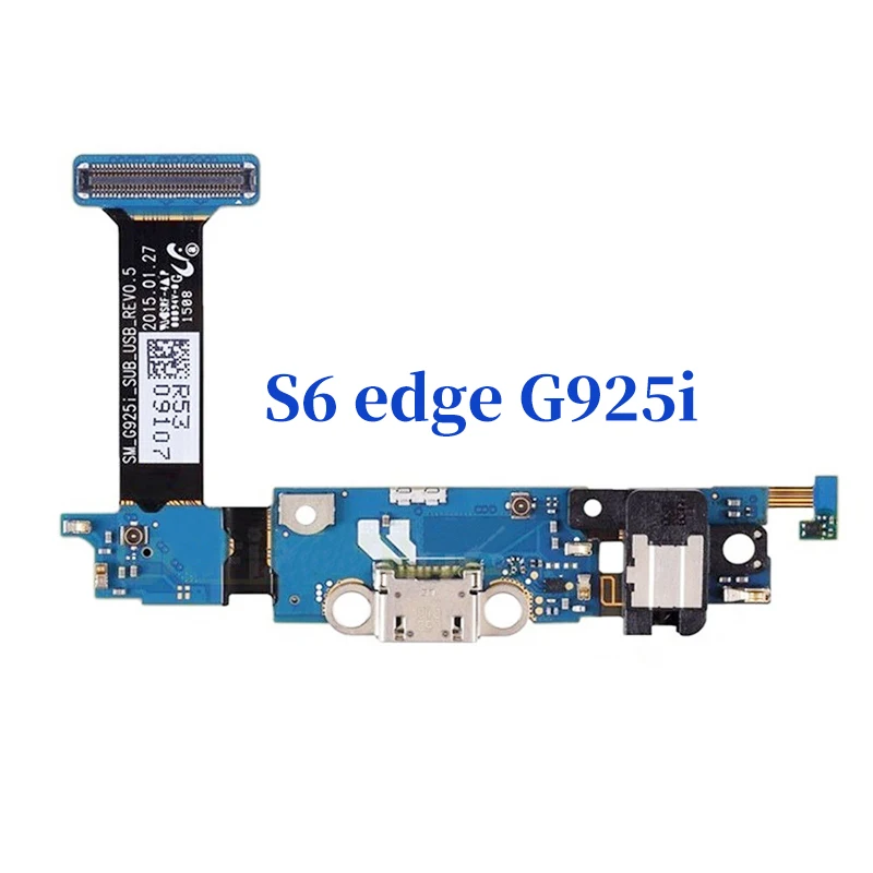 Для Samsung Galaxy S6 Edge G925F док разъем Micro USB зарядное устройство Порт гибкий кабель G9250