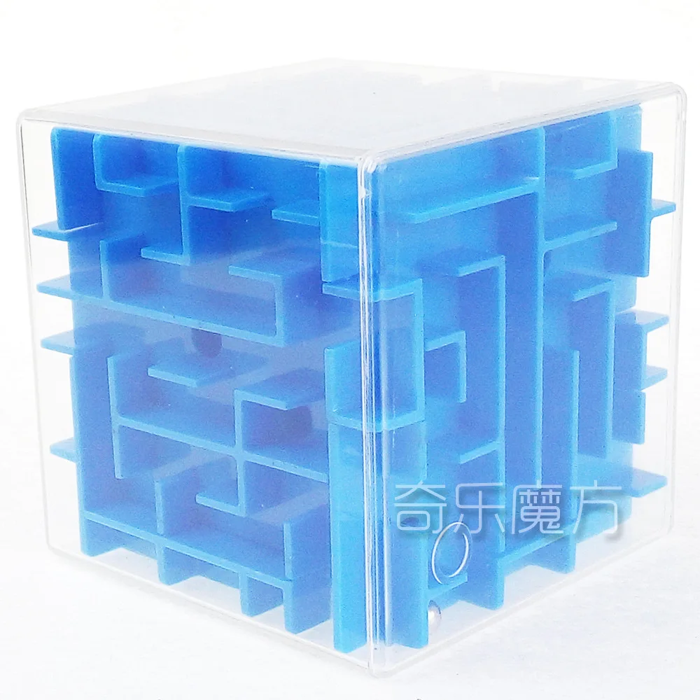 Креативный магический Интеллектуальный пазл 3D Хрустальный лабиринт кубик игра
