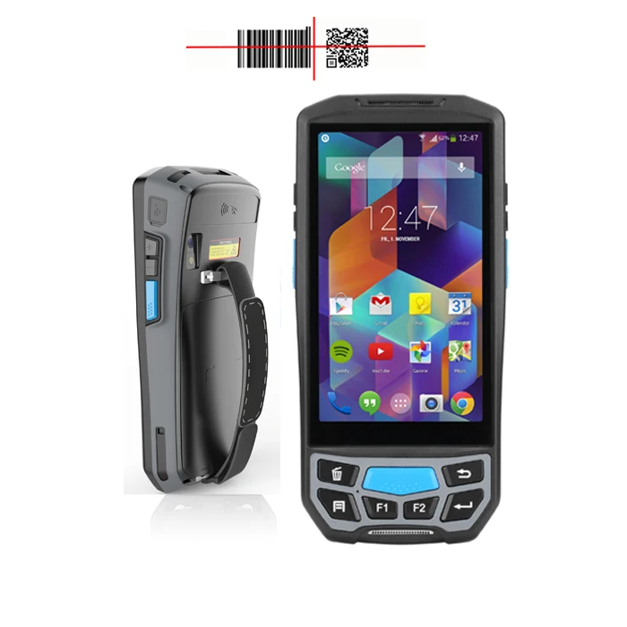 Bluetooth Wifi 3G 4G беспроводной Android pda прочный лазер UPC qr сканер штрих кода с символом