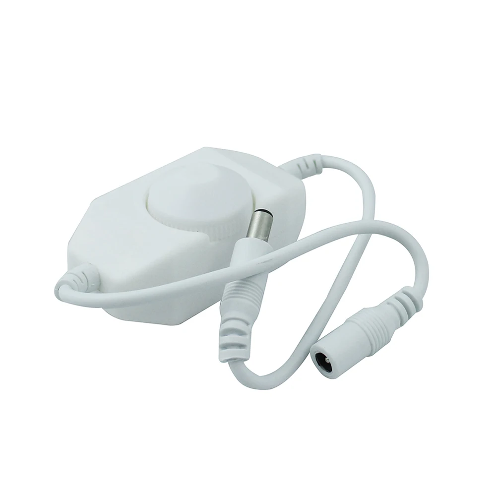 DC12/24V 1 канал 2A встроенный PWM светодиодный диммер переключатель для светодиодных